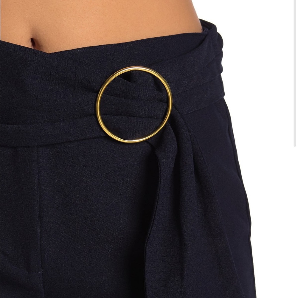 Nanette Lepore black crop slacks size 10 NWT